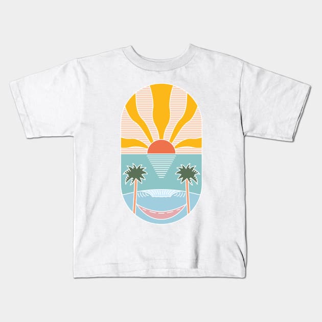 Summer Graphics Kids T-Shirt by JDP Designs